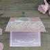 Pink Handmade Invitation Card Square Card Wedding Invitation Customized 